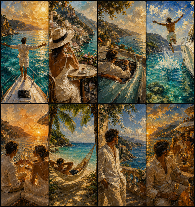 Riviera Collection — 8 Premium Wallpapers