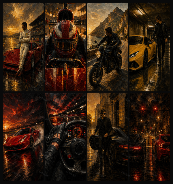 Velocity Collection — 8 Premium Wallpapers